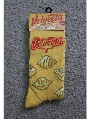 Velveeta Shells & Cheese Crew Socks Men's
